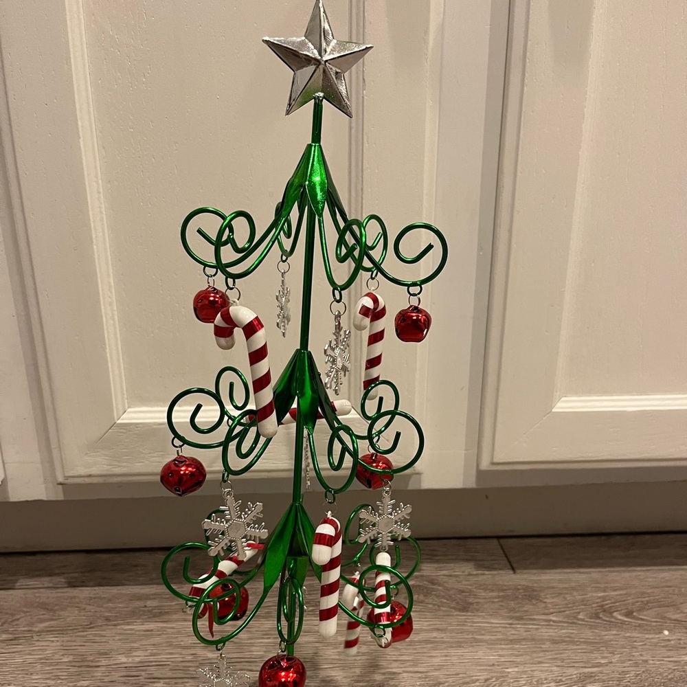 metal christmas tree